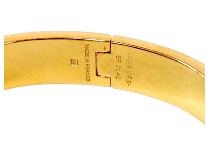 Hermès Bracciale Click Rosa - vista 5