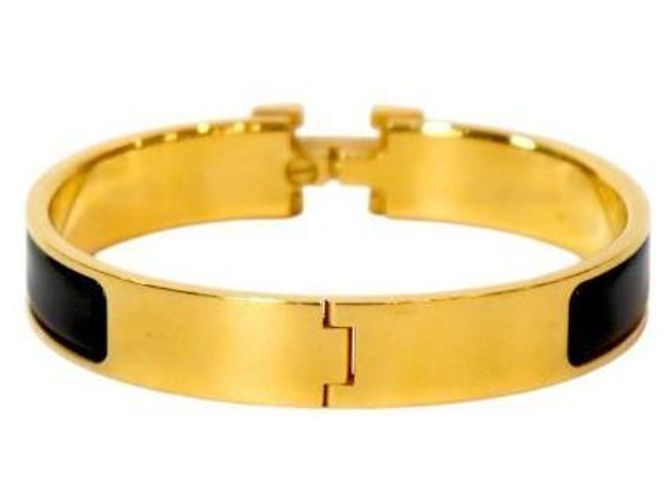 Hermès Bracciale Black Click Nero - vista 3