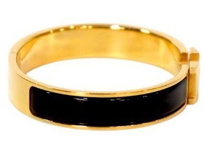 Hermès Bracciale Black Click Nero - vista 4