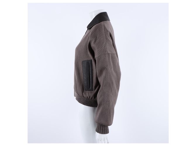Hermès Reißverschlussjacke Braun - Ansicht 2