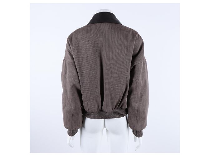 Hermès Reißverschlussjacke Braun - Ansicht 3