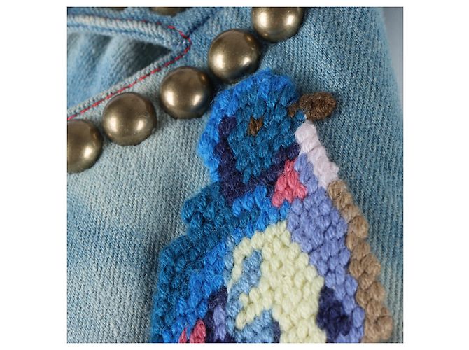 Gucci Denim-Jacke mit Nieten - Ansicht 4