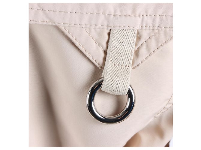 Hermès Langer Windbreaker-Jacken mit Reißverschluss Braun - Ansicht 4