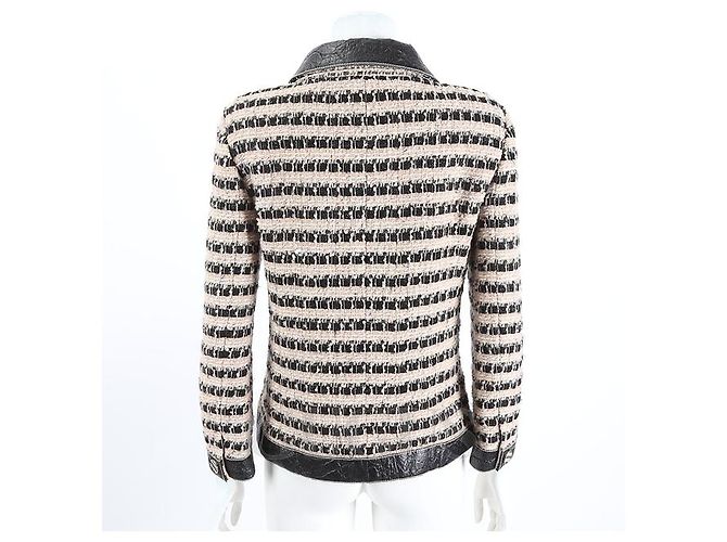Chanel Tweed-Jacke Mehrfarben - Ansicht 3