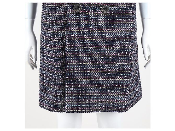 Chanel Vestido de tweed Multicolor - vista 3
