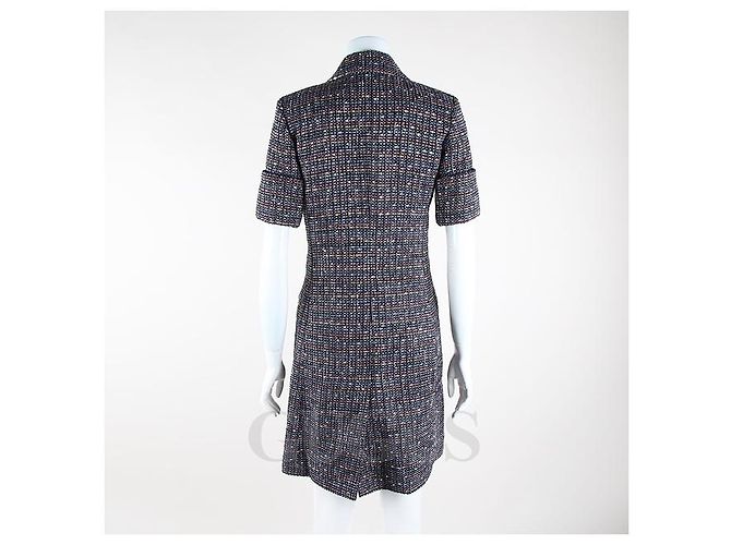 Chanel Vestido de tweed Multicolor - vista 5