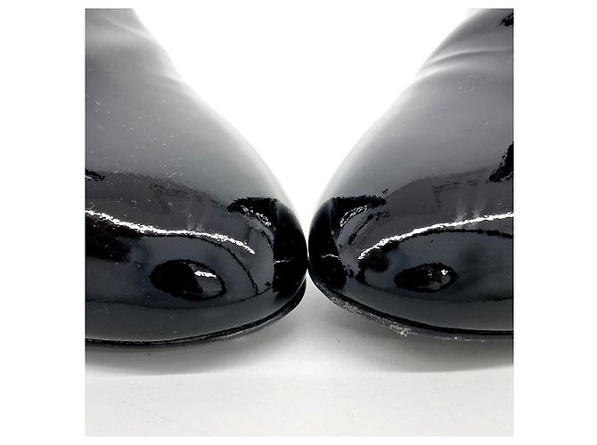 Louis Vuitton Botines de charol Negro - vista 2