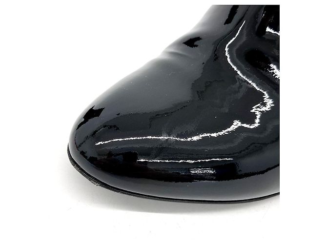 Louis Vuitton Botines de charol Negro - vista 5