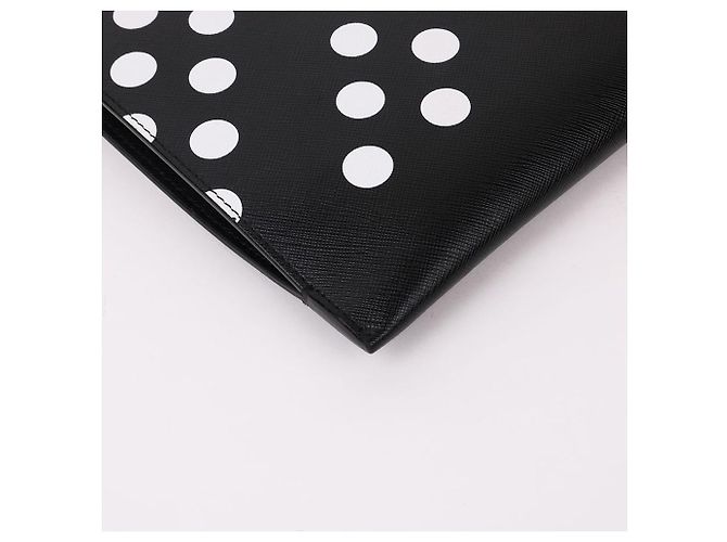Montblanc Grande clutch portafoglio con zip nera Nero - vista 8