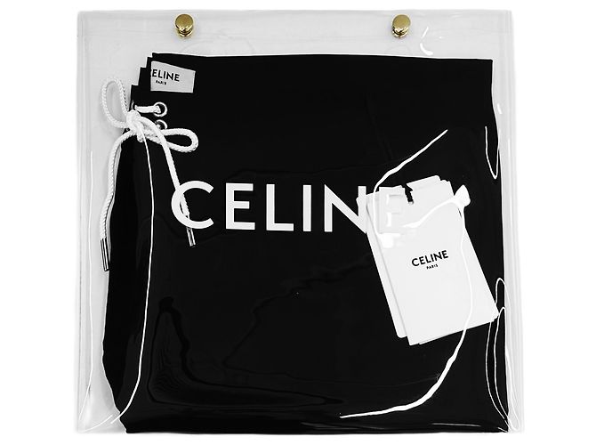 Céline Pantaloncini da bagno corti con logo - vista 4