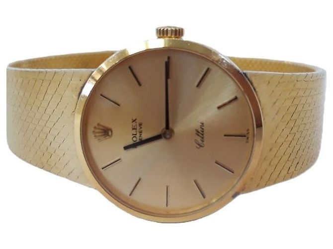 Rolex Reloj Geneva Cellini en oro amarillo para mujer - vista 2