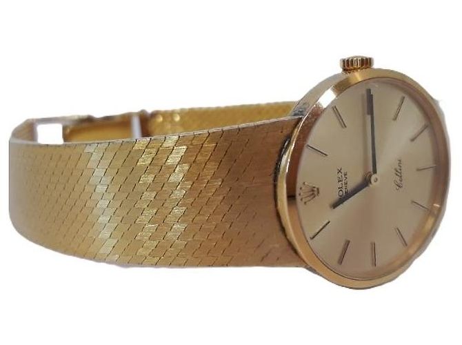 Rolex Reloj Geneva Cellini en oro amarillo para mujer - vista 4