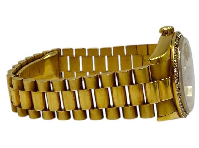 Rolex Datejust Bisel de Diamantes Oro Amarillo Champagne - vista 5