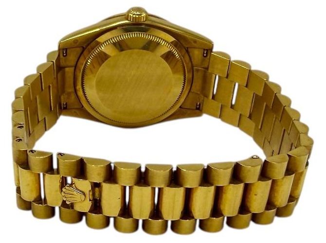 Rolex Datejust Bisel de Diamantes Oro Amarillo Champagne - vista 6