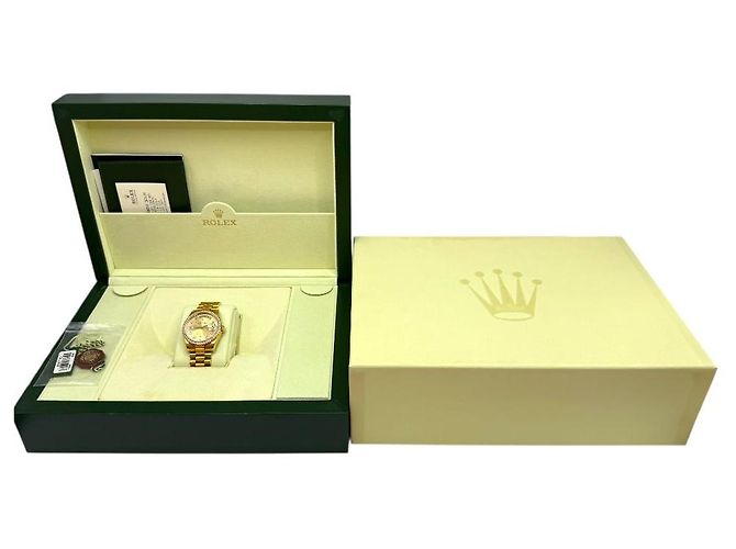 Rolex Datejust Bisel de Diamantes Oro Amarillo Champagne - vista 8