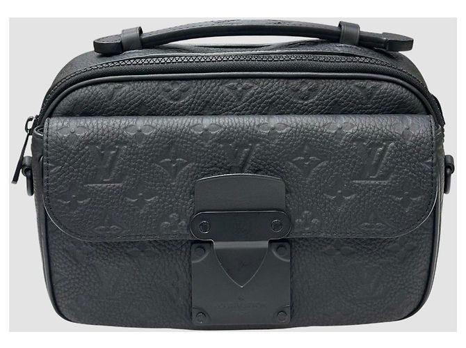 Louis Vuitton Borsa a tracolla Monogram Messenger Nero - vista 2