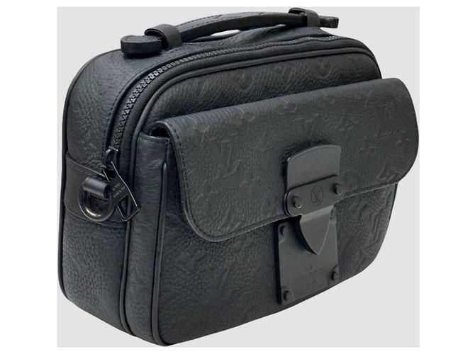 Louis Vuitton Borsa a tracolla Monogram Messenger Nero - vista 4