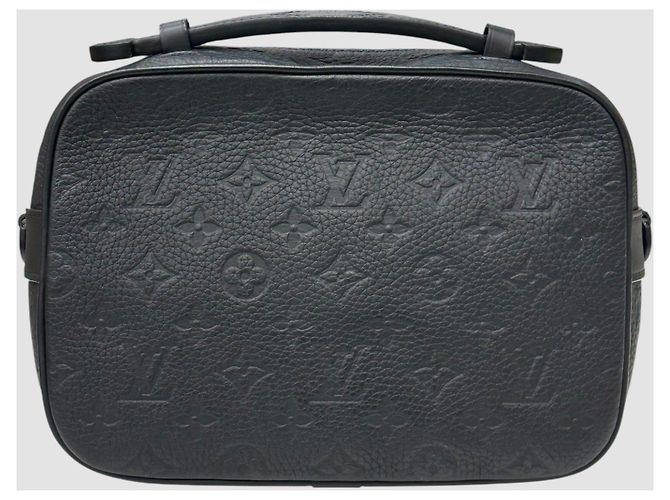 Louis Vuitton Borsa a tracolla Monogram Messenger Nero - vista 8