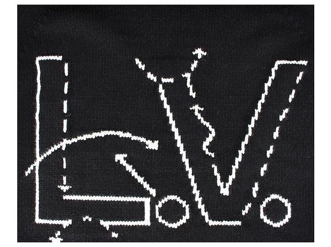 Louis Vuitton Strickjacke Limited Edition Schwarz - Ansicht 7