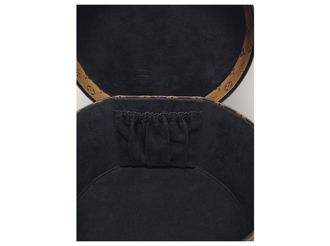 Louis Vuitton Monogram Reverse Canvas Hatbox Tote Bag Braun - Ansicht 4