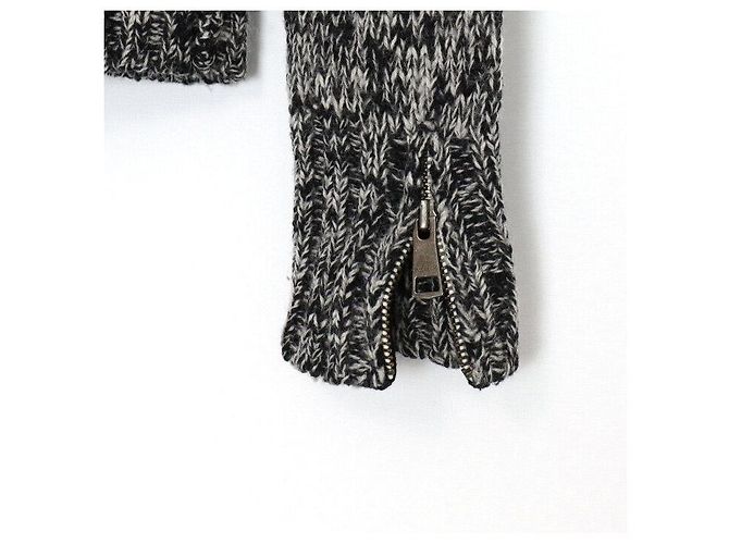 Burberry Junior Strickjacke mit Reißverschluss aus Wolle - Ansicht 3