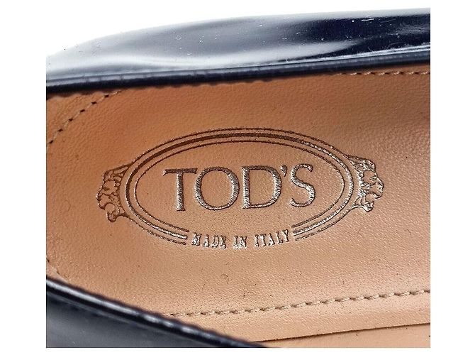 Tod's Lackschuhe flach Blau - Ansicht 5