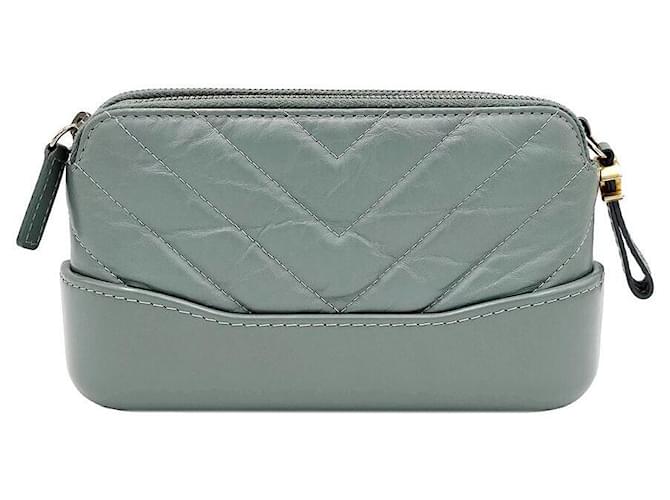 Chanel Mini borsa a tracolla e crossbody Verde - vista 2