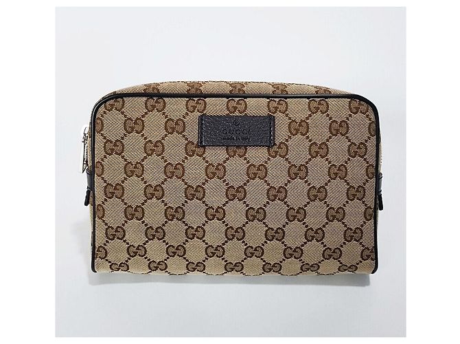 Gucci Borsa a tracolla Supreme GG Supreme Marrone Crossbody Hip Bag - vista 2