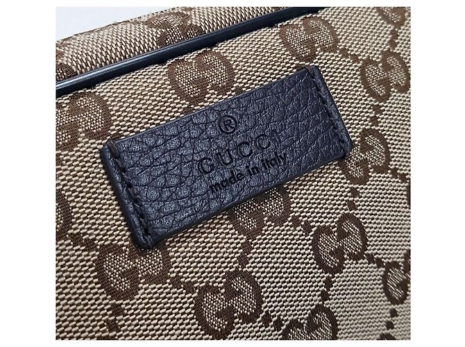 Gucci Borsa a tracolla Supreme GG Supreme Marrone Crossbody Hip Bag - vista 3