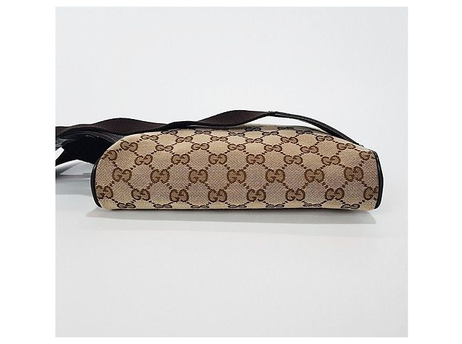 Gucci Borsa a tracolla Supreme GG Supreme Marrone Crossbody Hip Bag - vista 8
