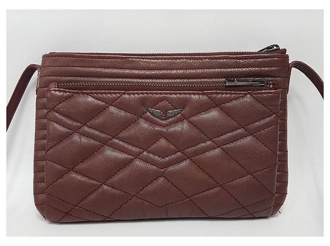 Zadig & Voltaire Borsa a tracolla in pelle Rosso - vista 2
