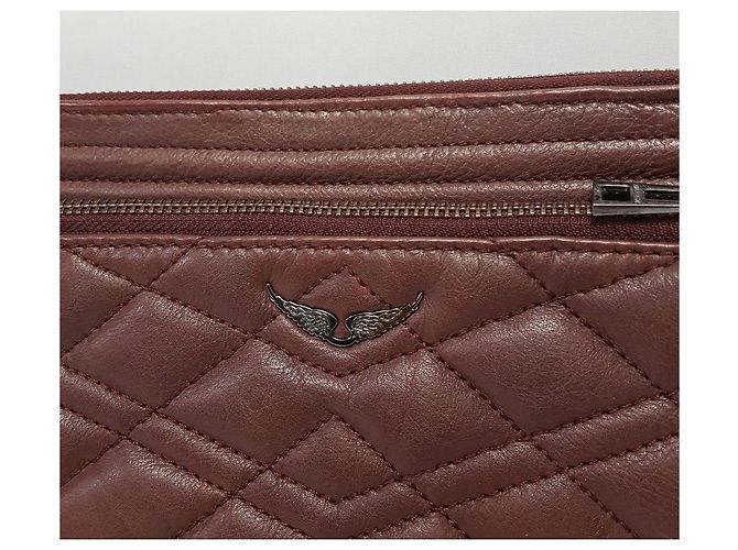 Zadig & Voltaire Borsa a tracolla in pelle Rosso - vista 3
