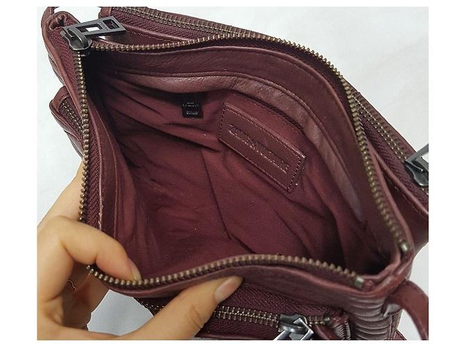 Zadig & Voltaire Borsa a tracolla in pelle Rosso - vista 8