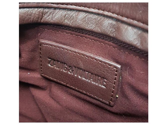 Zadig & Voltaire Borsa a tracolla in pelle Rosso - vista 9
