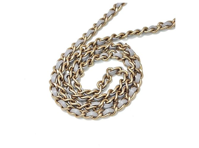 Chanel Mini borsa a tracolla Classic Goldenball in pelle di agnello Marrone - vista 4