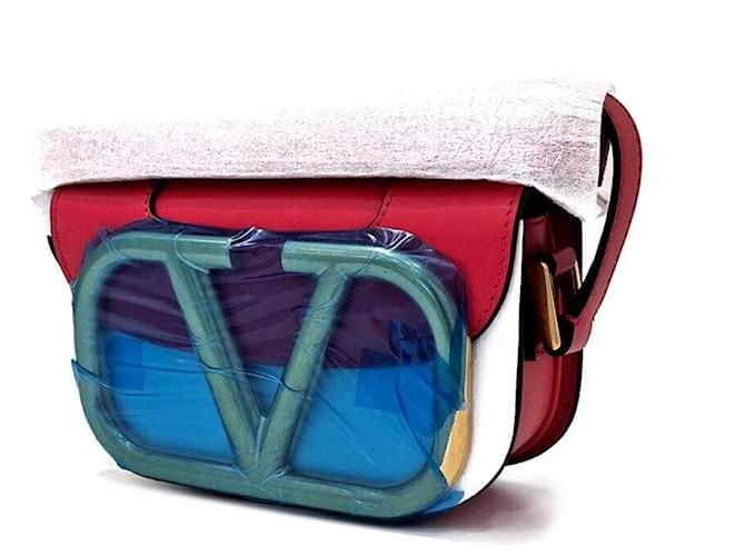 Valentino Borsa a tracolla Ring Superbi Rosso - vista 2