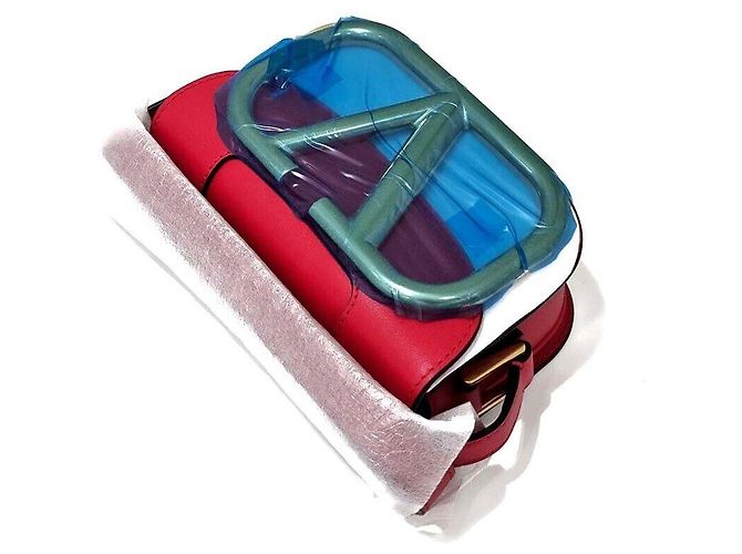 Valentino Borsa a tracolla Ring Superbi Rosso - vista 3