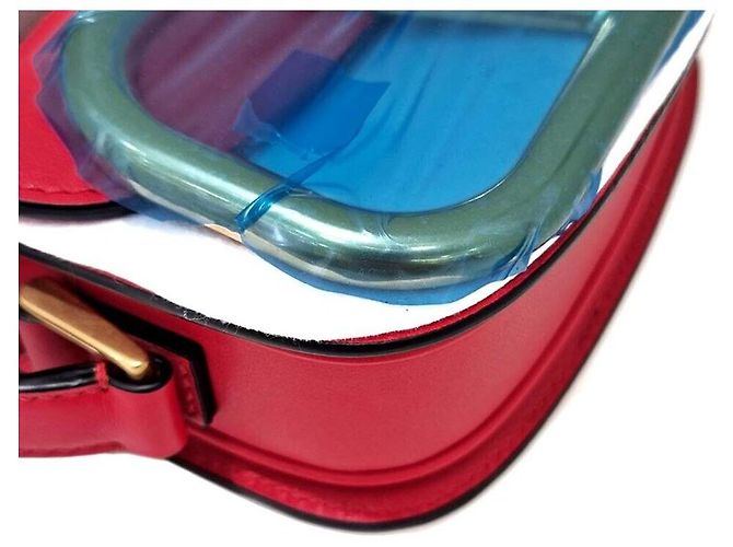 Valentino Borsa a tracolla Ring Superbi Rosso - vista 5