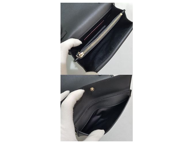 Valentino Mini borsa a tracolla Rockstud con catena Nero - vista 8