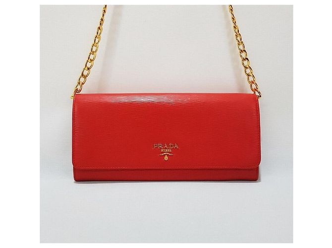 Prada Borsa a tracolla WOC con catena - vista 2