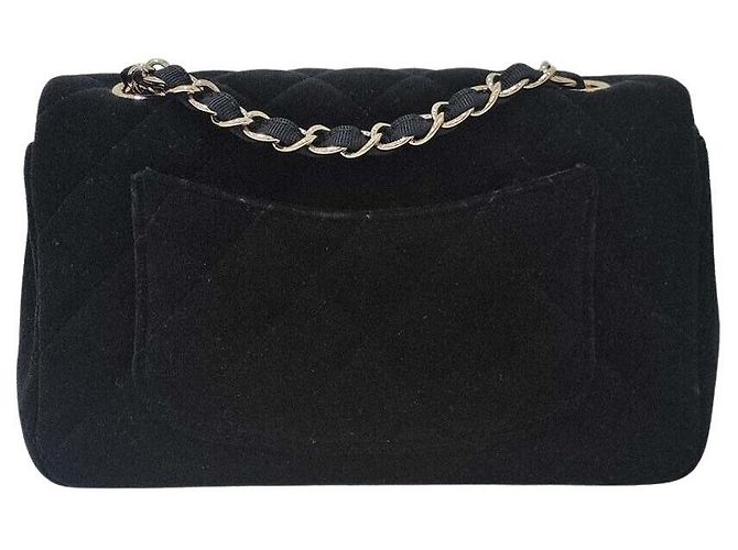 Chanel Mini bolsa transversal Velvet Preto - vista 3