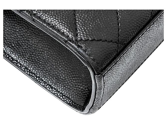 Saint Laurent Borsa a tracolla con catena Monogram Nero - vista 7