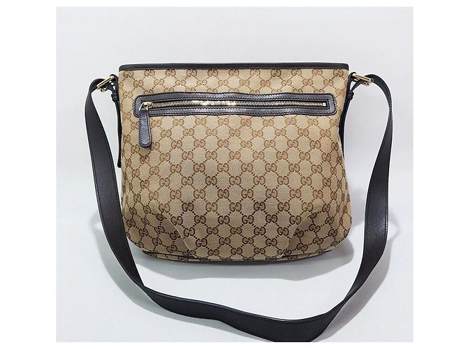 Bolsa Transversal Gucci GG Canvas - vista 2