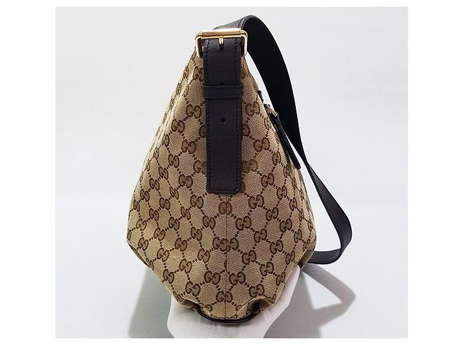 Bolsa Transversal Gucci GG Canvas - vista 3