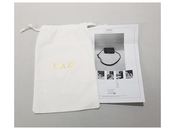Dior Borsa a tracolla Double Saddle Pouch Marrone - vista 10