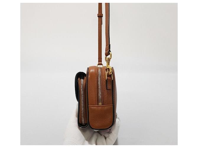 Dior Borsa a tracolla Double Saddle Pouch Marrone - vista 4