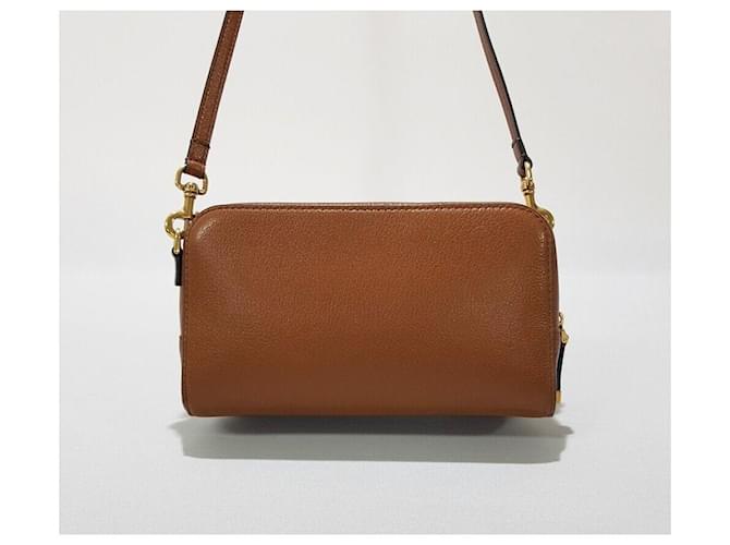 Dior Borsa a tracolla Double Saddle Pouch Marrone - vista 5