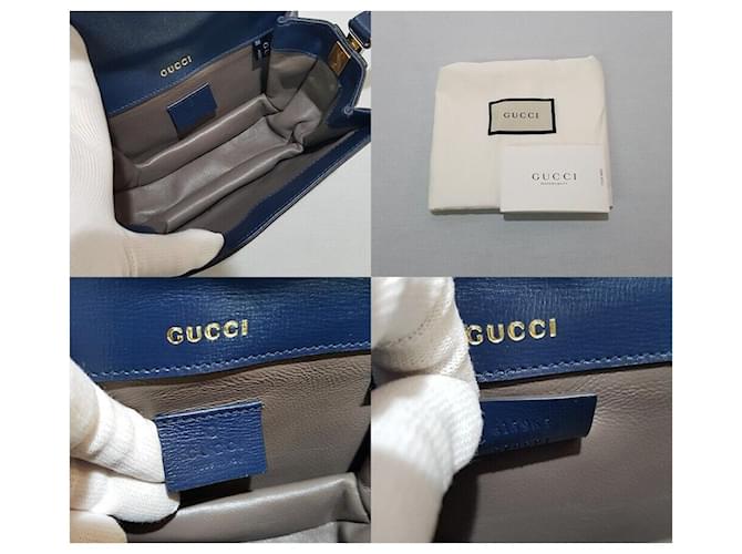 Gucci Borsa a tracolla mini Sylvie Blu - vista 10