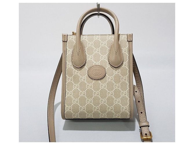Gucci Mini bolso bandolera Interlocking GG - vista 2