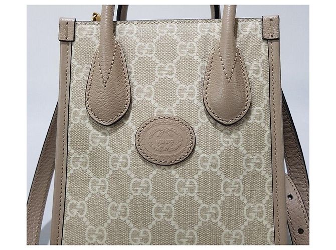Gucci Mini bolso bandolera Interlocking GG - vista 3
